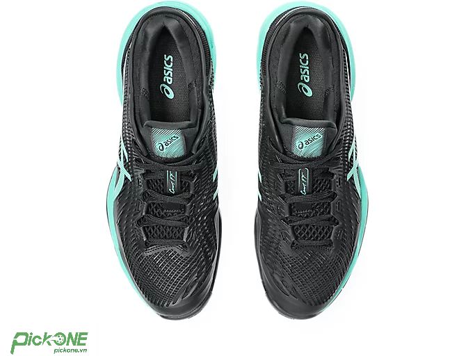Giày Pickleball ASICS COURT FF 3 BLACK/AURORA GREEN