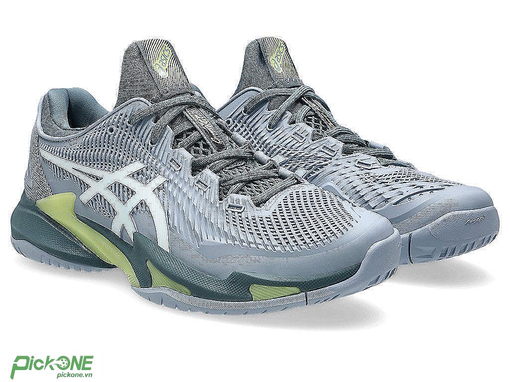 Giày Pickleball ASICS COURT FF 3 GREY BLUE/WHITE
