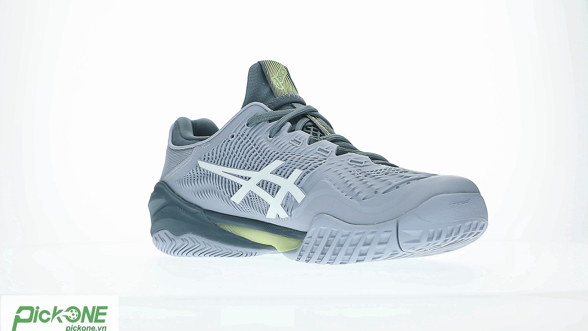Giày Pickleball ASICS COURT FF 3 GREY BLUE/WHITE
