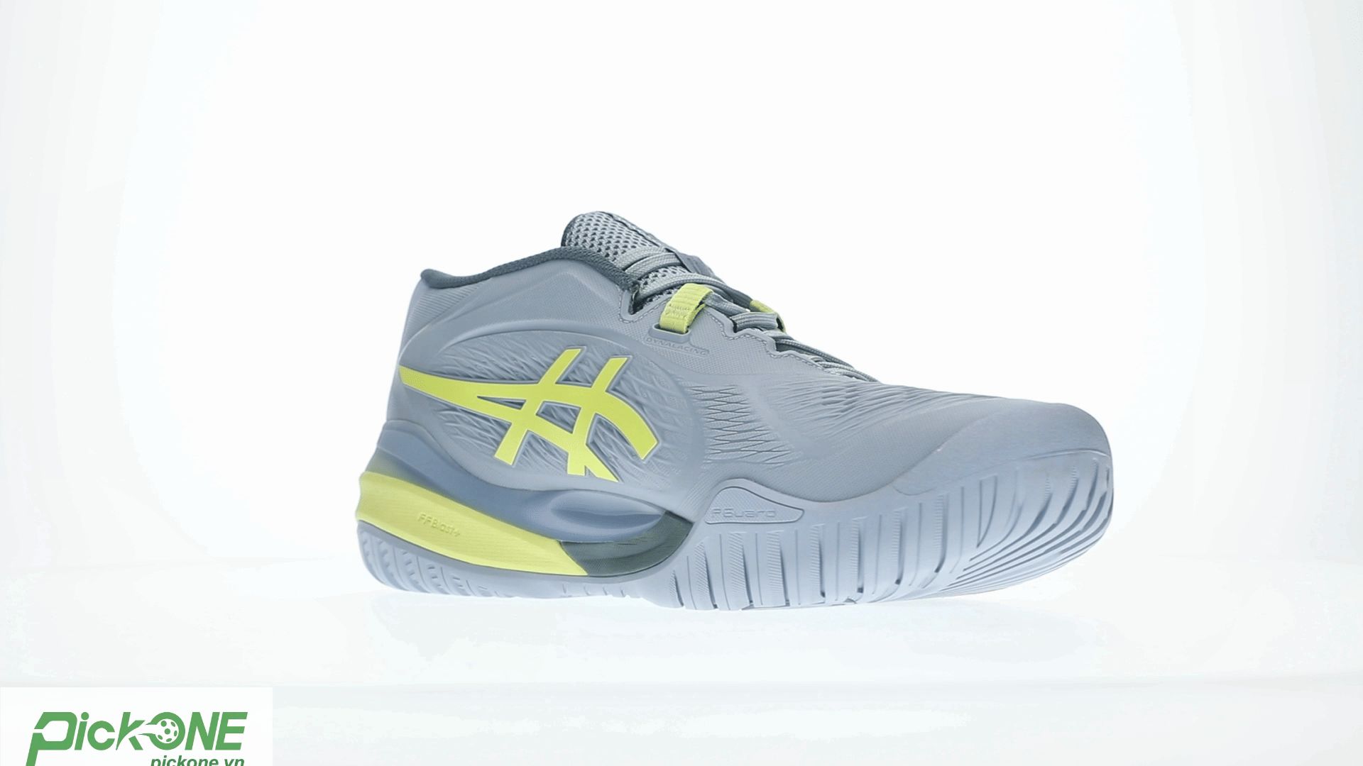Giày Pickleball ASICS Gel-Resolution X GREY BLUE/PISTACHIO