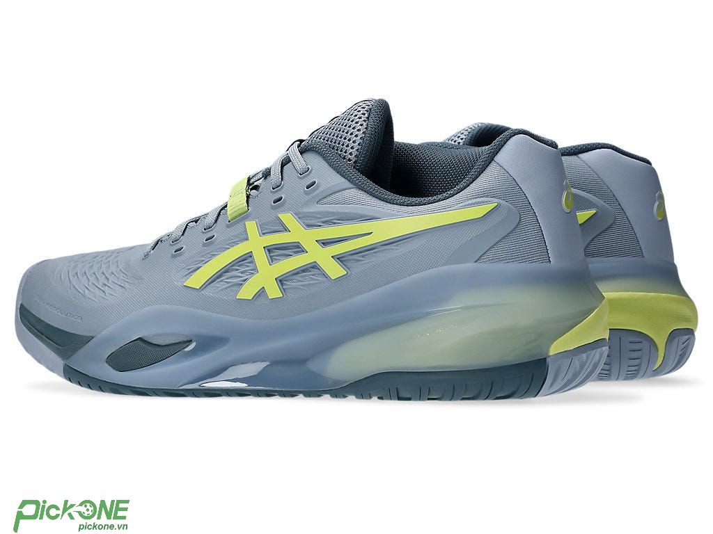 Giày Pickleball ASICS Gel-Resolution X GREY BLUE/PISTACHIO