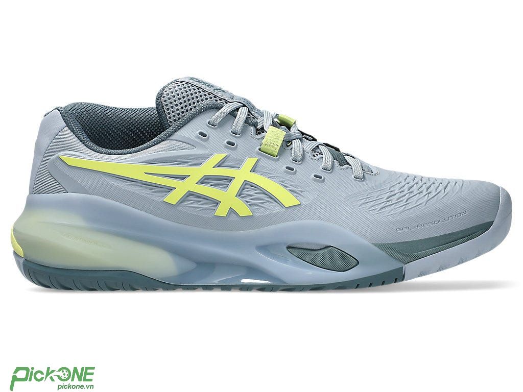 Giày Pickleball ASICS Gel-Resolution X GREY BLUE/PISTACHIO