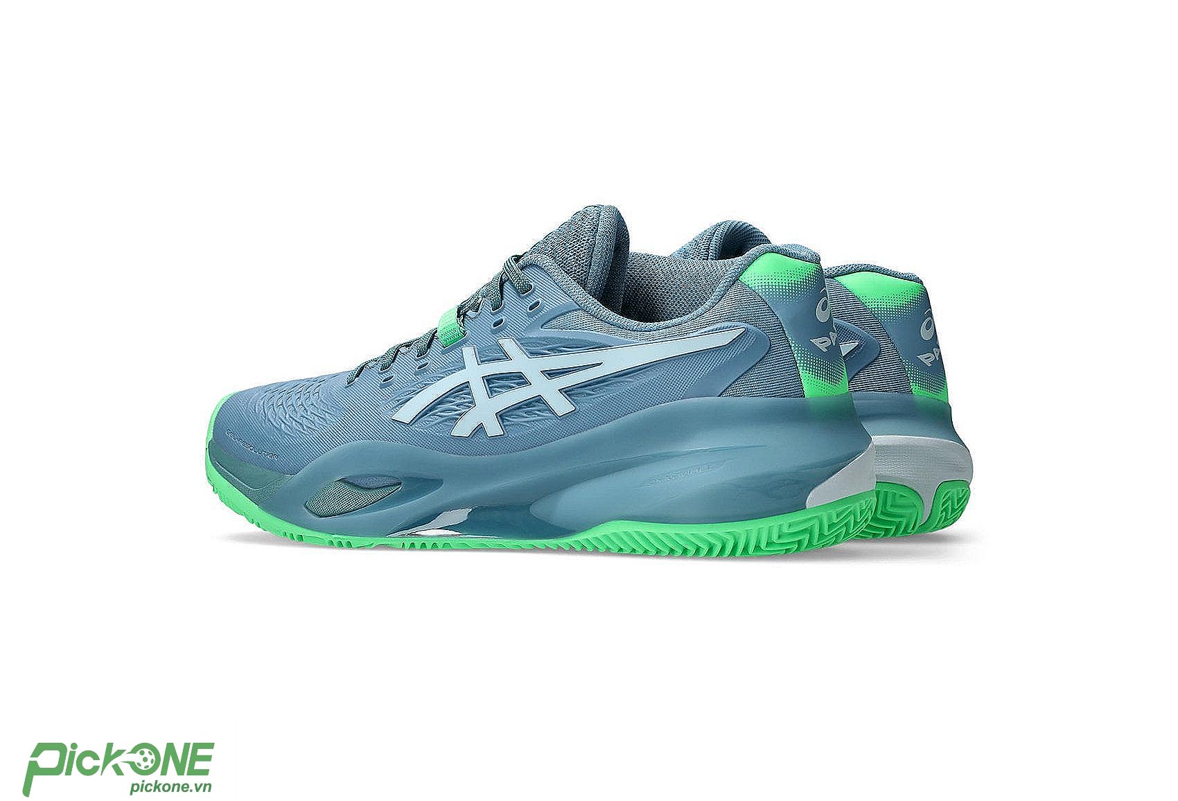 Giày Pickleball ASICS Gel-Resolution X Padel SABA BLUE/COOL GREY