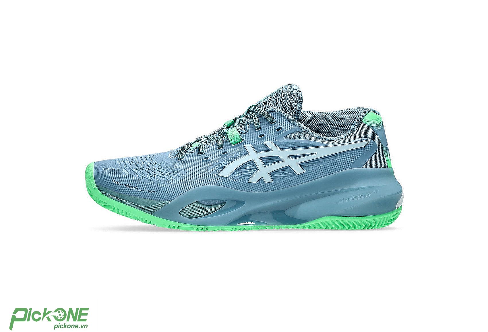 Giày Pickleball ASICS Gel-Resolution X Padel SABA BLUE/COOL GREY