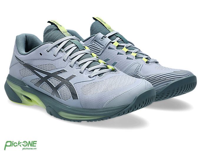 Giày Pickleball ASICS Solution Speed FF4 GREY BLUE/IRONCLAD