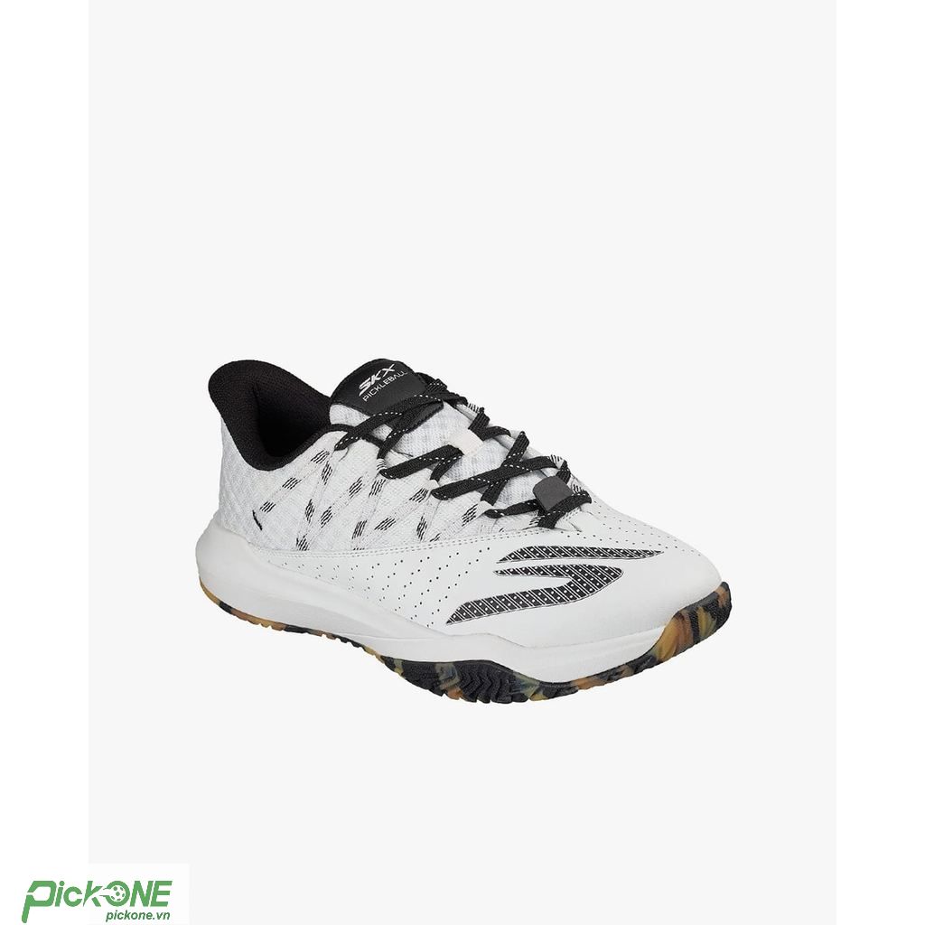 Giày Thể Thao Nam Skechers GO Pickleball Viper Court Rally White | Black