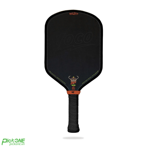 Vợt Pickleball Bread & Butter Loco Hybrid - Black 16mm