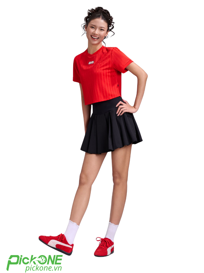 Áo croptop Exdry ProActive World cup (Vàng/Be/Đỏ)
