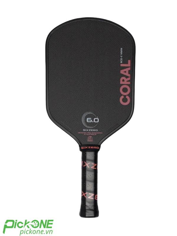 Vợt Pickleball Six Zero Coral Pro 16mm