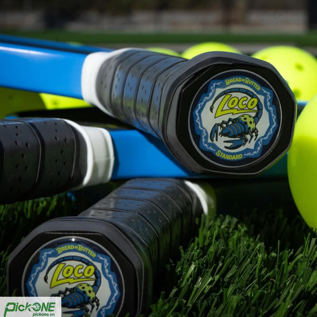 Vợt Pickleball Bread & Butter Loco Elongated - Azul 16mm