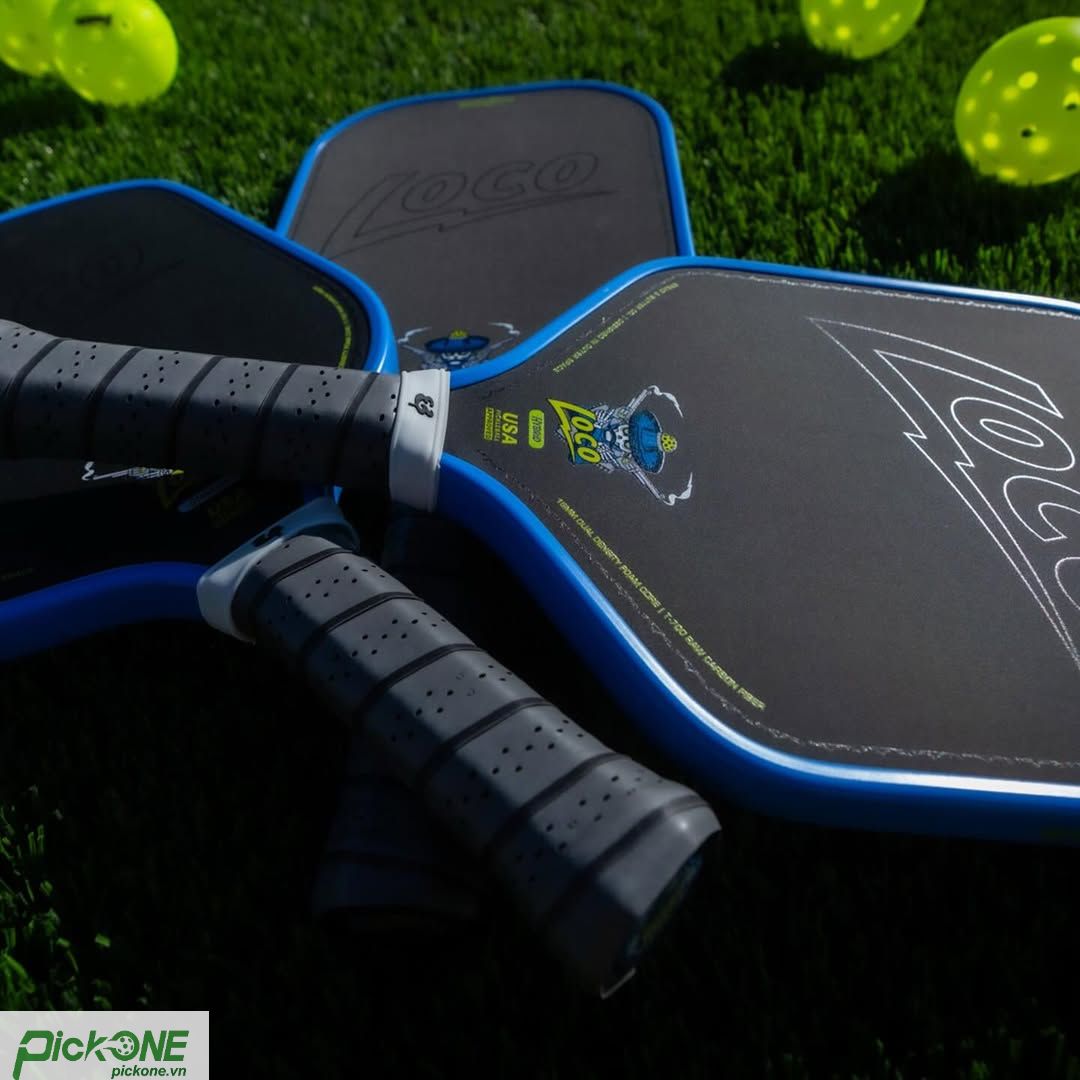Vợt Pickleball Bread & Butter Loco Elongated - Azul 16mm