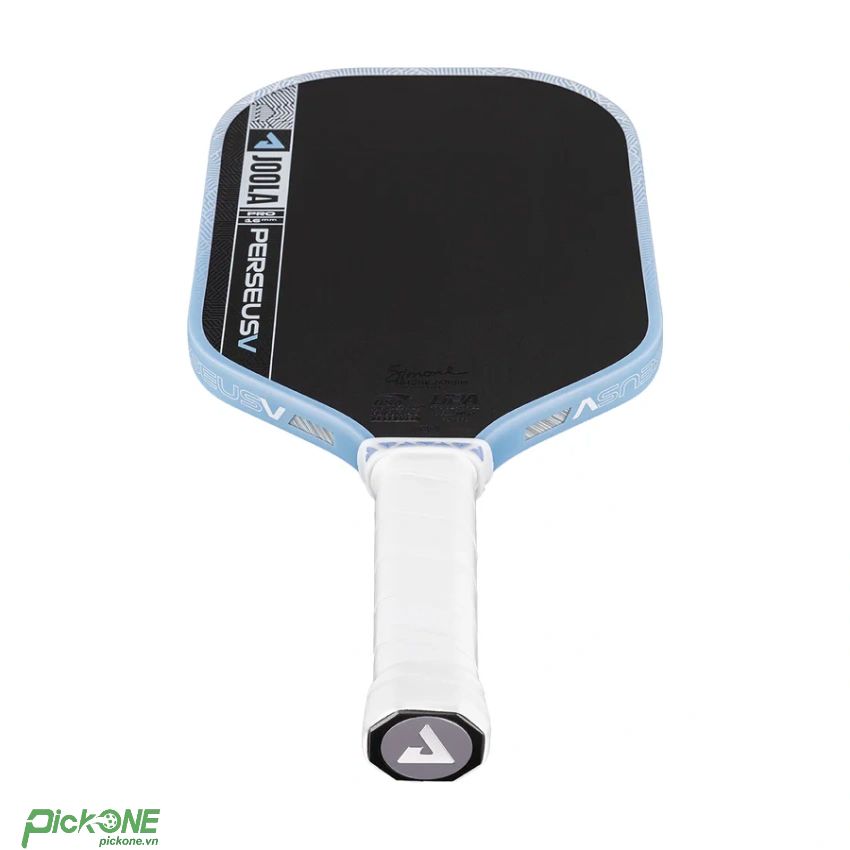 Vợt pickleball JOOLA Perseus Pro V - Simone Jardim Breeze Blue 14mm