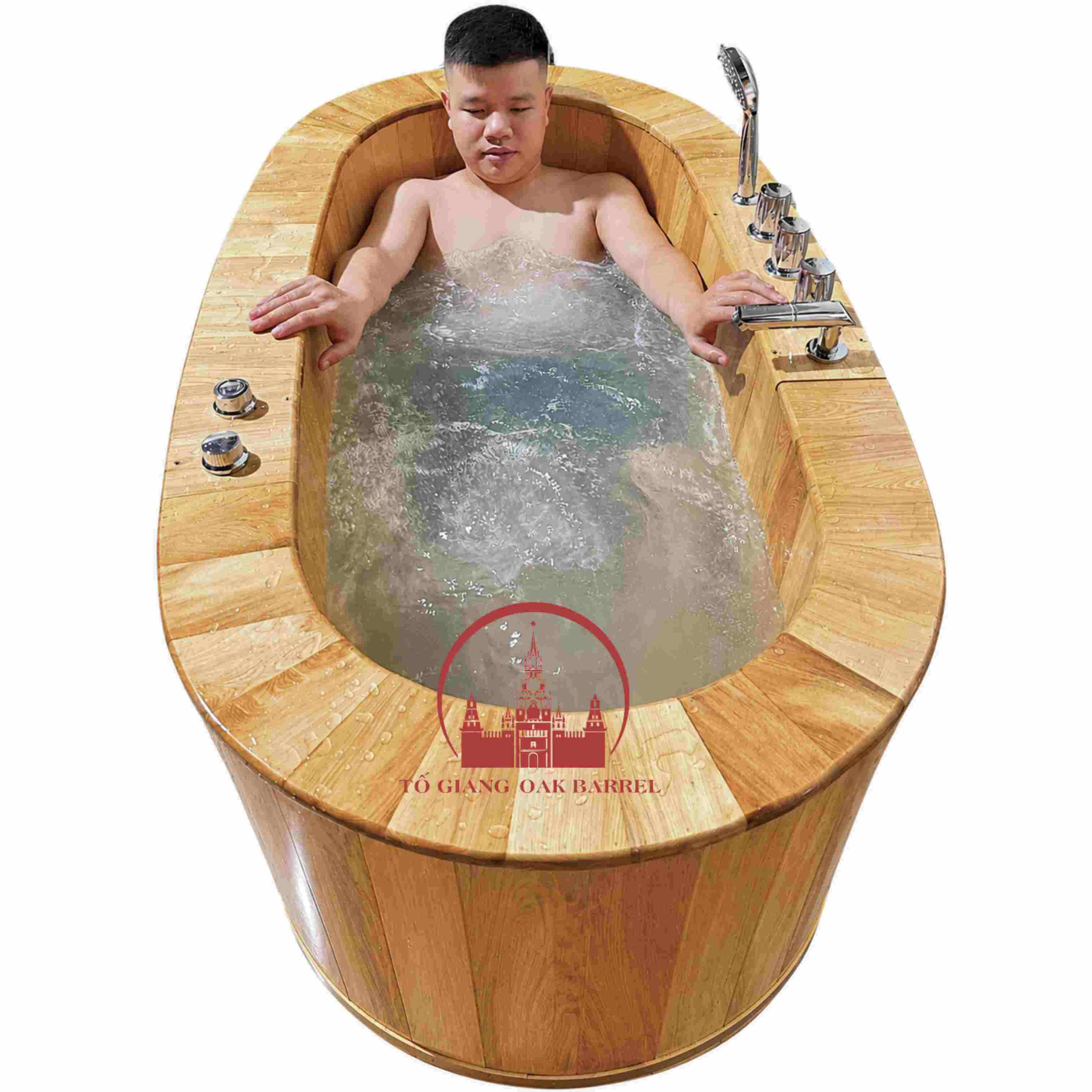 bồn gỗ sục khí