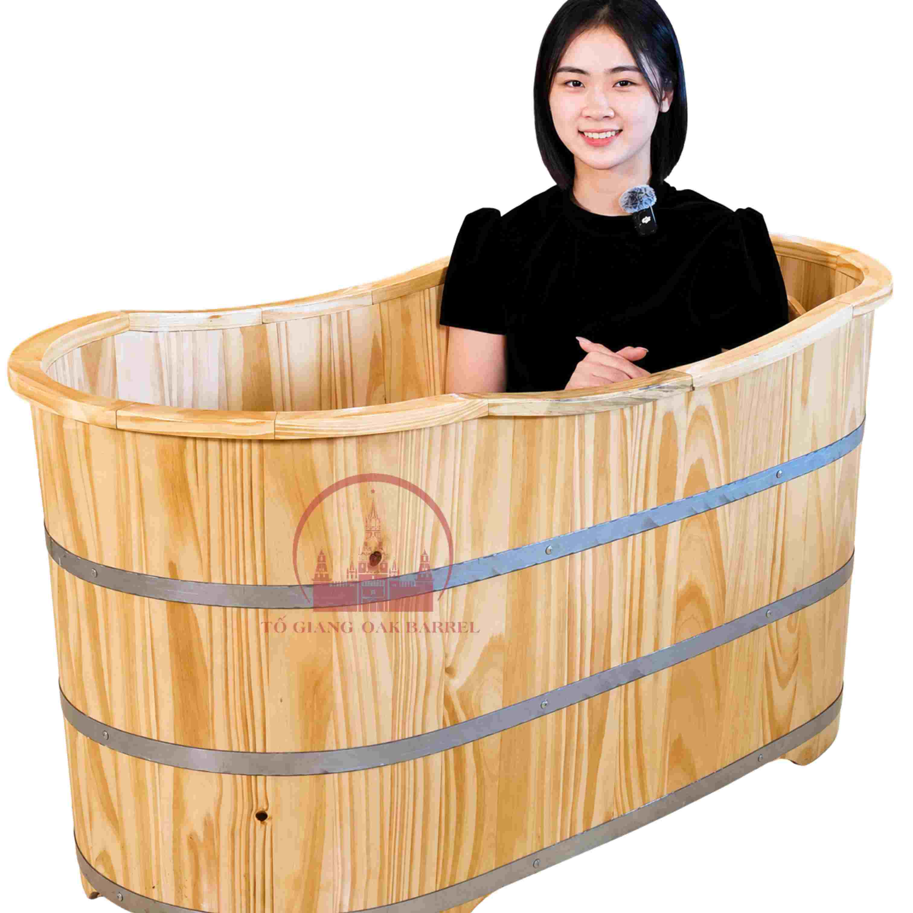 bồn tắm gỗ dưỡng sinh