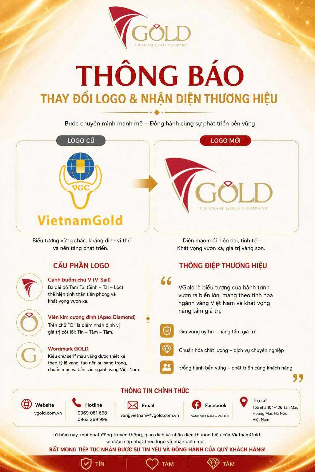 27/6/2026 Ra mắt website Vàng Việt Nam