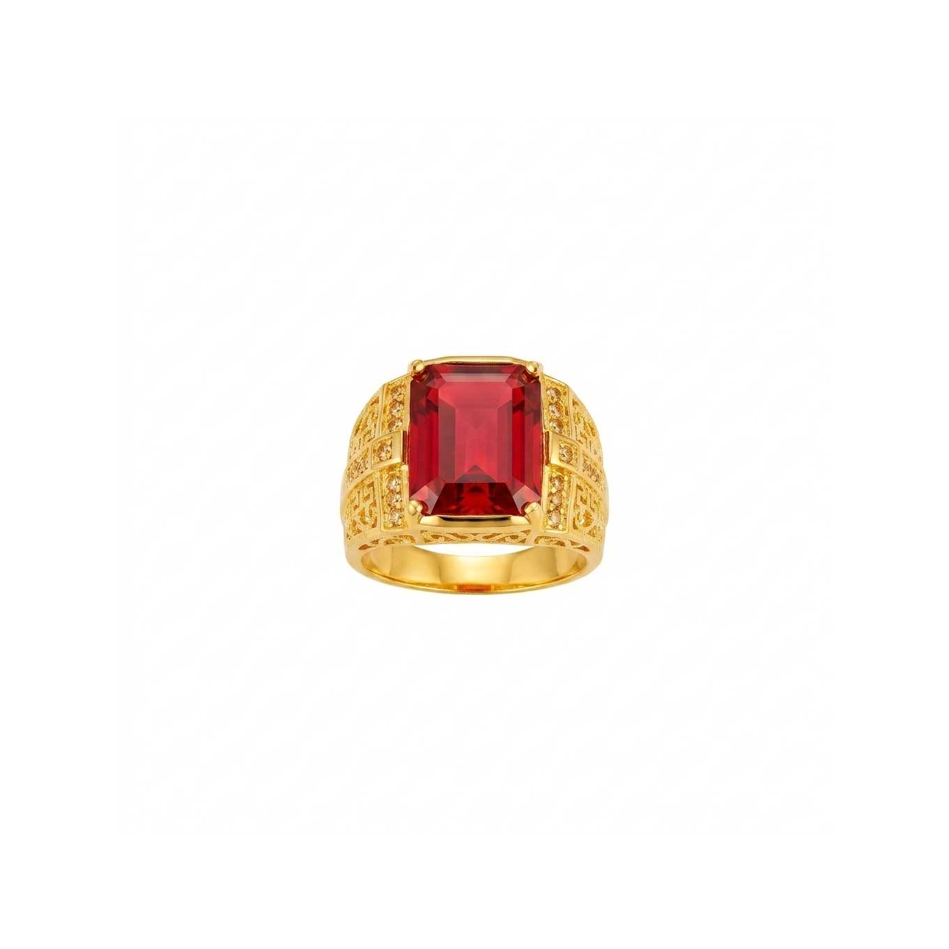 Nhẫn đá chủ 5 chỉ