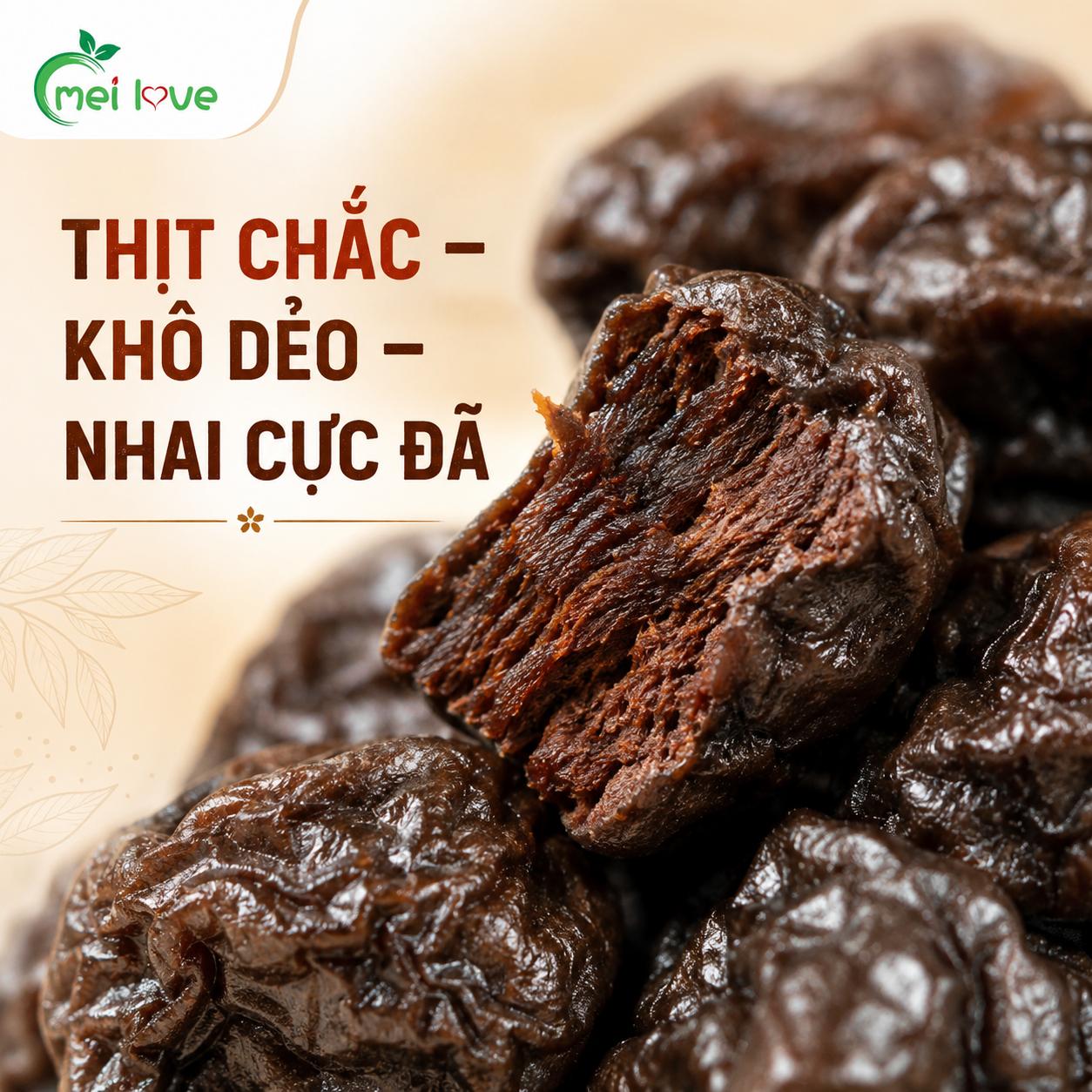 Mai Chua Khô Cao Cấp, Khô Dẻo Tự Nhiên, Chua Thanh Đậm Vị, Món Ăn Vặt Truyền Thống