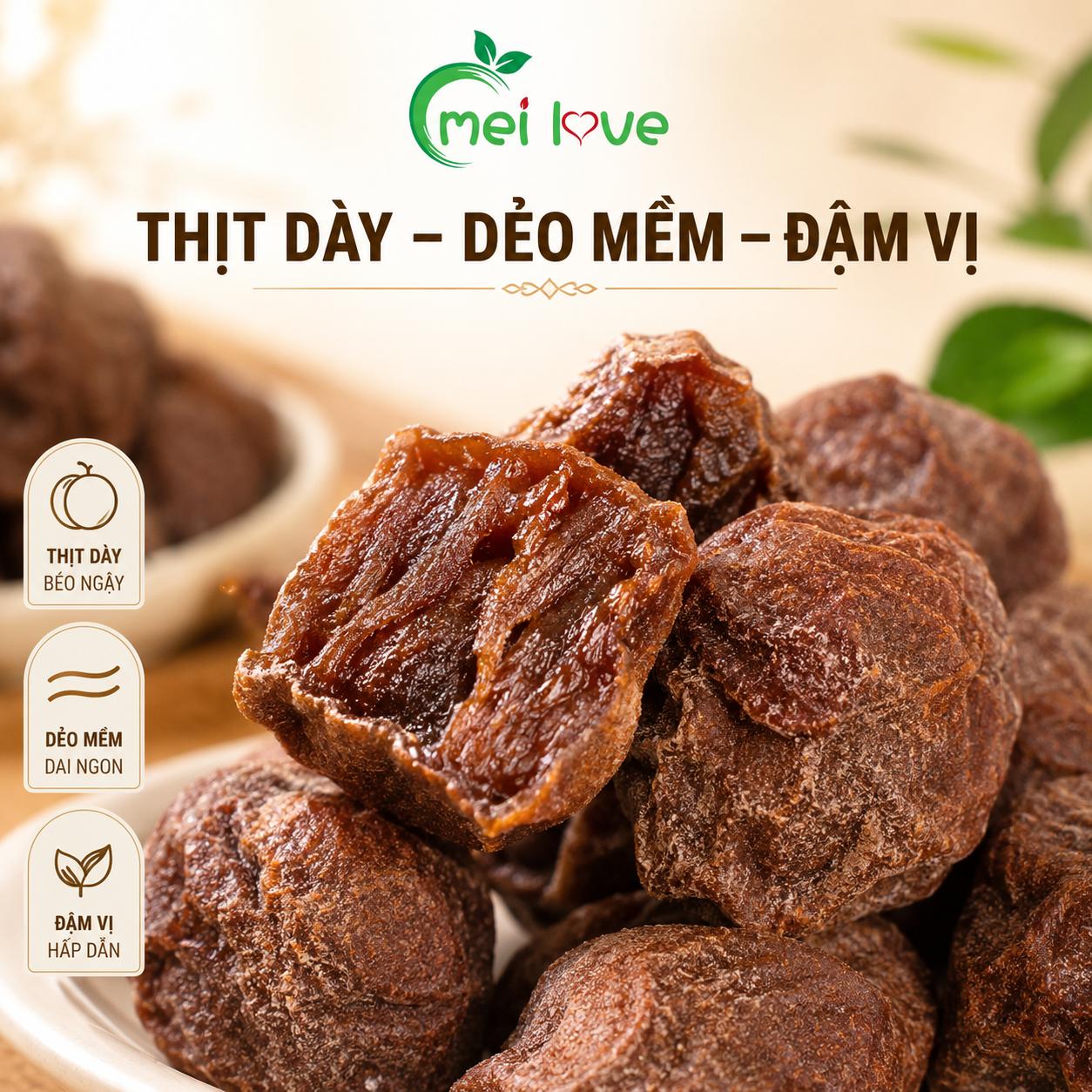 Ô Mai Tô Châu Cao Cấp, Dẻo Mềm, Chua Ngọt Hài Hòa, Hương Vị Truyền Thống, Món Ăn Vặt Đặc Sản