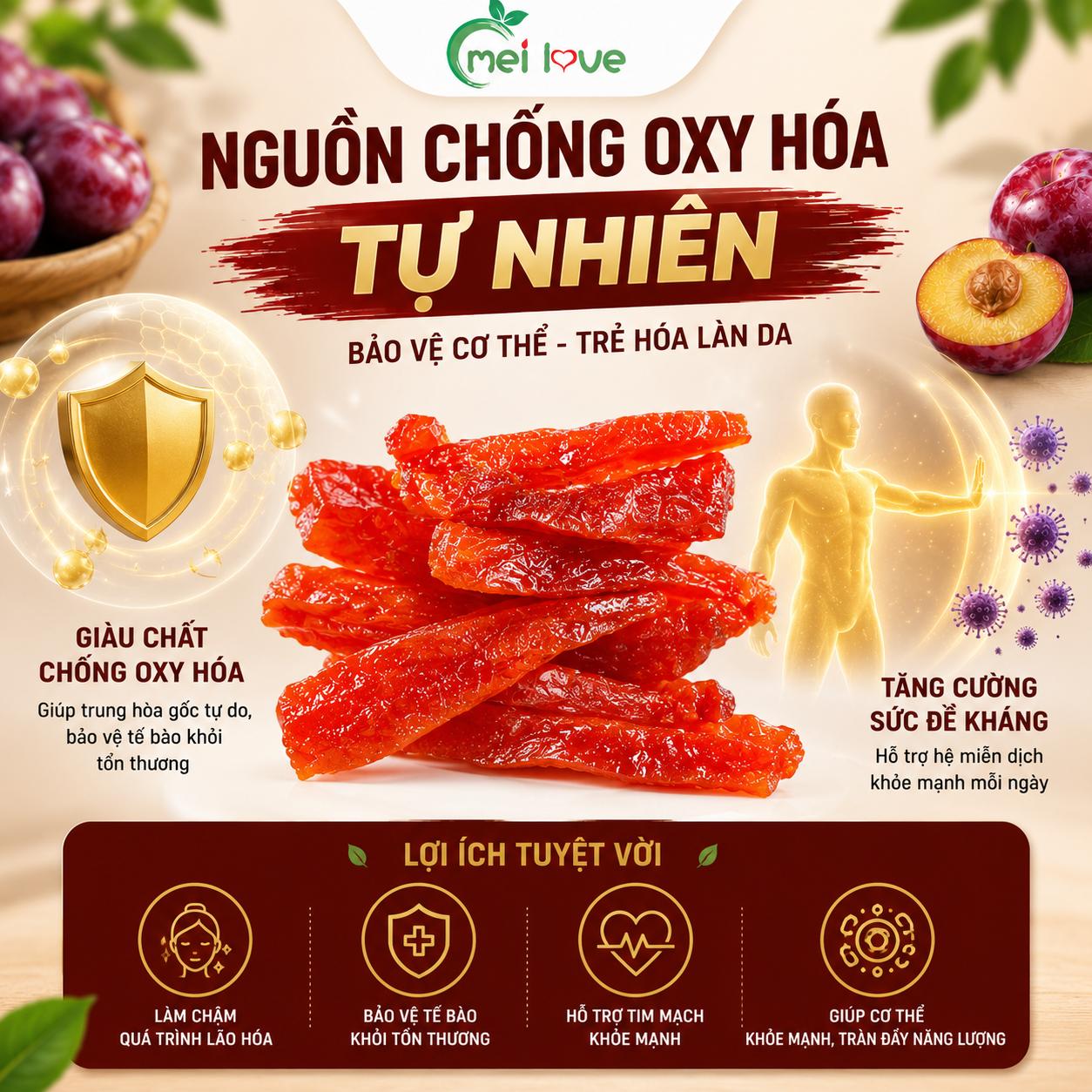 Mận Úc Sấy Dẻo Cao Cấp
