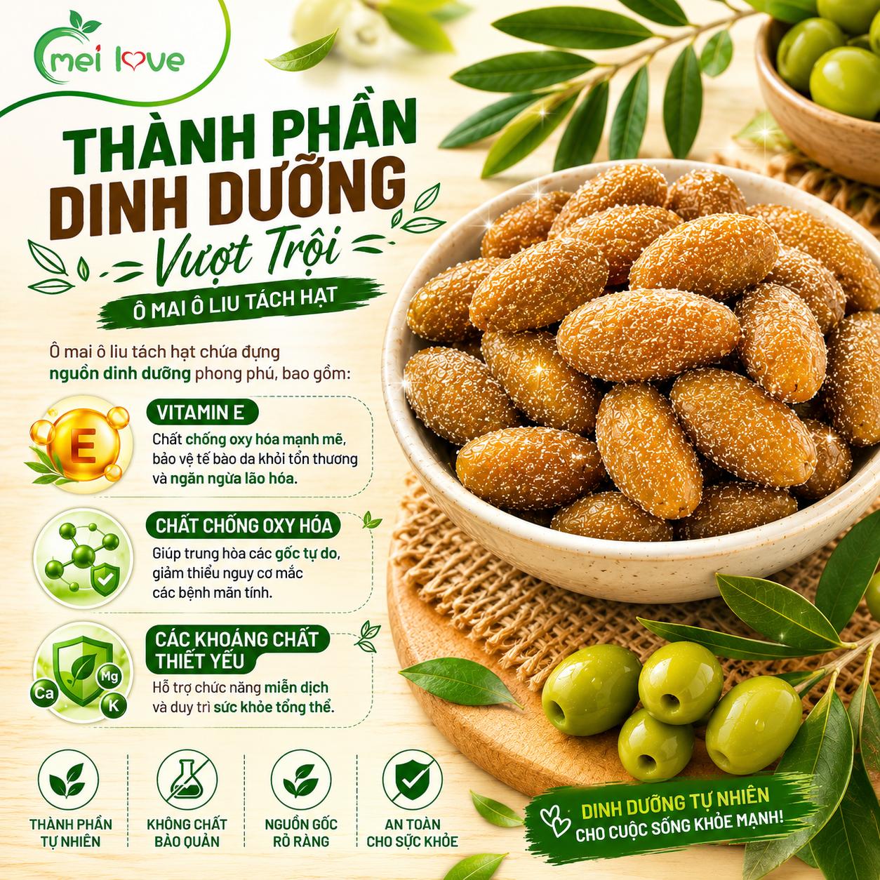 Ô liu tách hạt