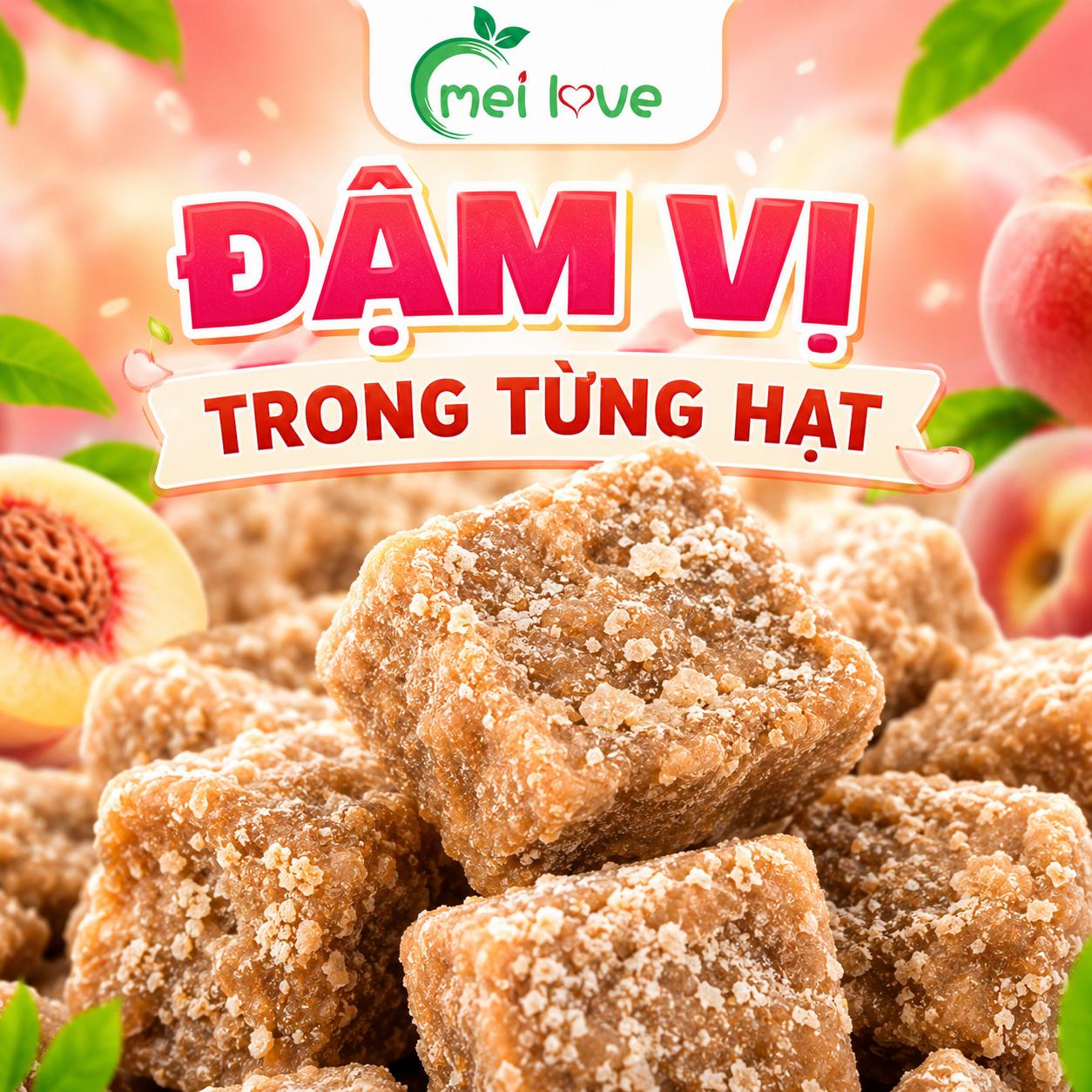 Hạt Mai Vị Đào Cao Cấp, Thơm Đào Dịu Nhẹ, Chua Ngọt Hài Hòa, Nhâm Nhi Vui Miệng