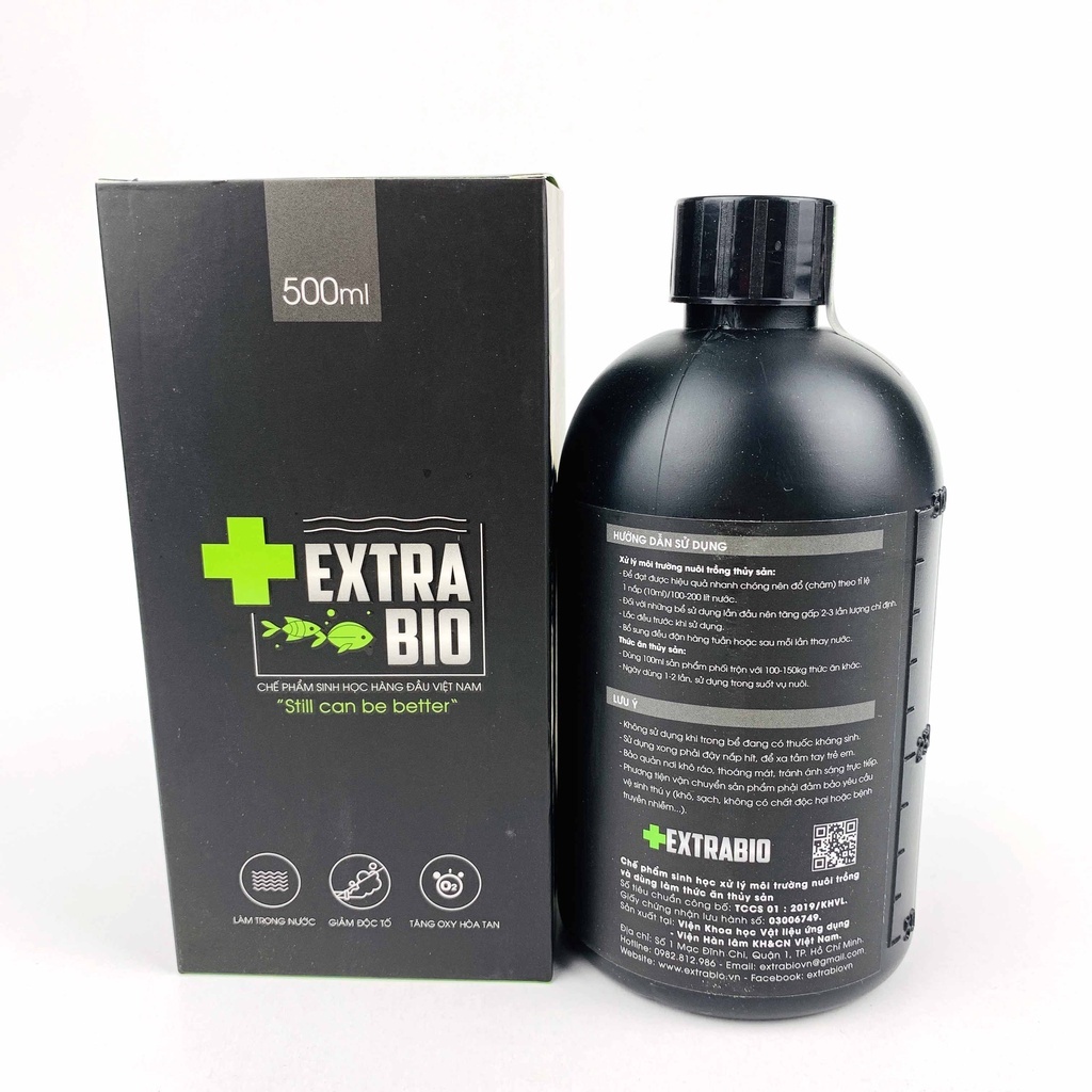 Men Vi Sinh EXTRA BIO (Dạng Nước) 100ml/125ml/250ml Cao Cấp Cho Hồ Cá, Bể Cá Cảnh, Thủy Sinh [EXTRABIO]