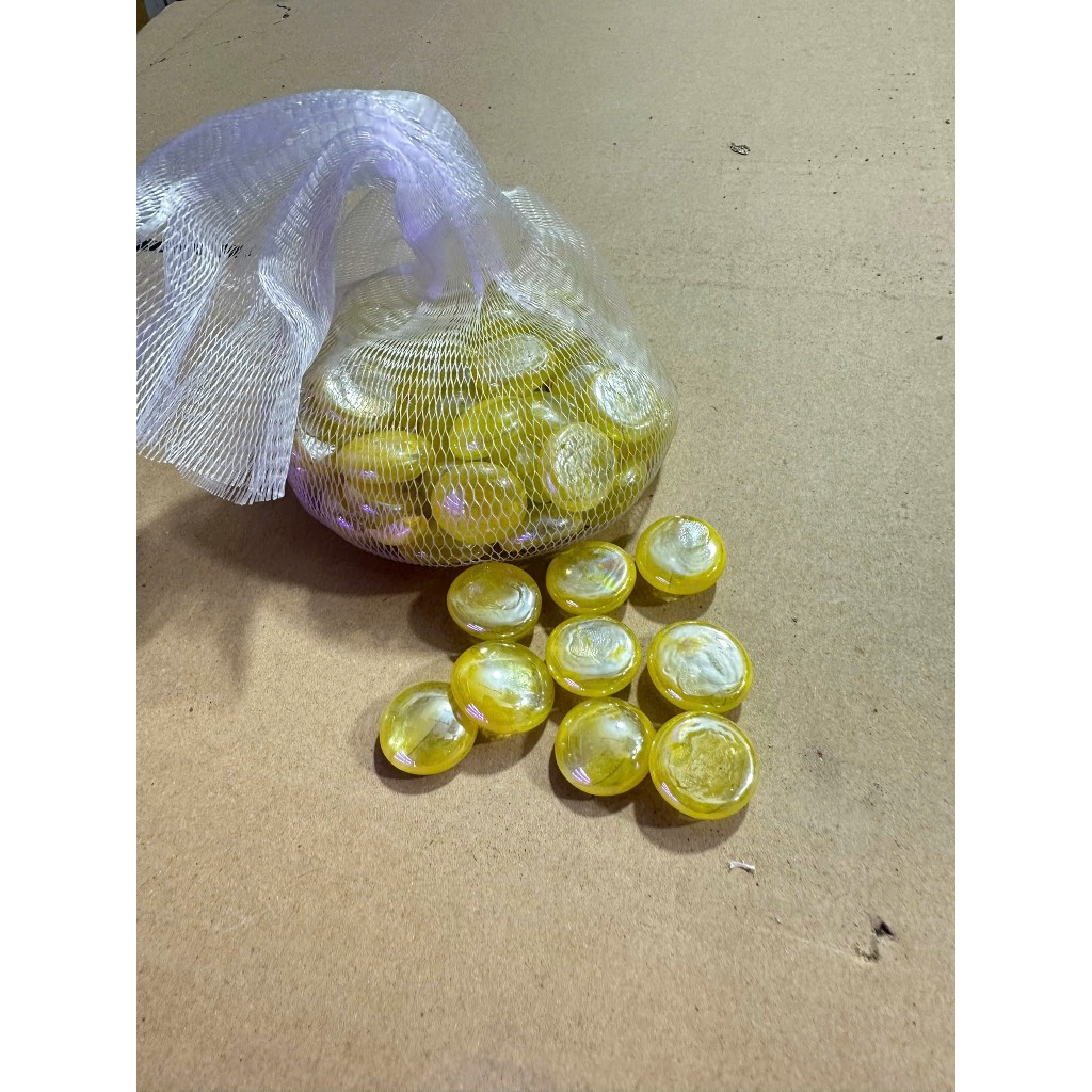 350g Sỏi Thuỷ Tinh Nhiều Loại Trang Trí Hồ Cá - Tiểu Cảnh Trang Trí Nhà Cửa [SỎI THUỶ TINH]