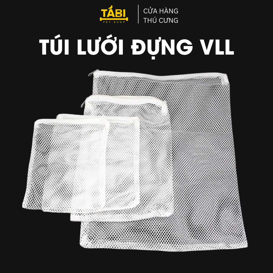 Túi Lưới Đựng San Hô, Nham Thạch, Matrix, Sứ Lọc Cho Hồ Cá Có Dây Kéo