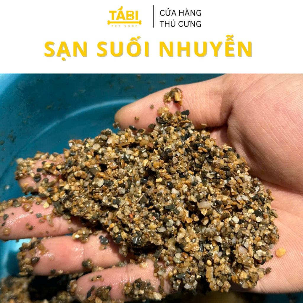 [TỔNG HỢP] 1KG Sỏi, Đá, Cát Trang Trí Hồ Cá, Bể Cá Thuỷ Sinh