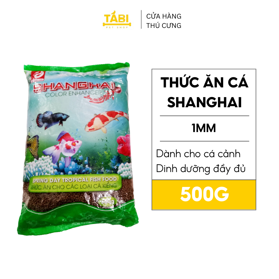 Thức Ăn Cá ShangHai Viên Nhỏ - Cám Cá Cảnh 500G [SHANGHAI NHỎ]