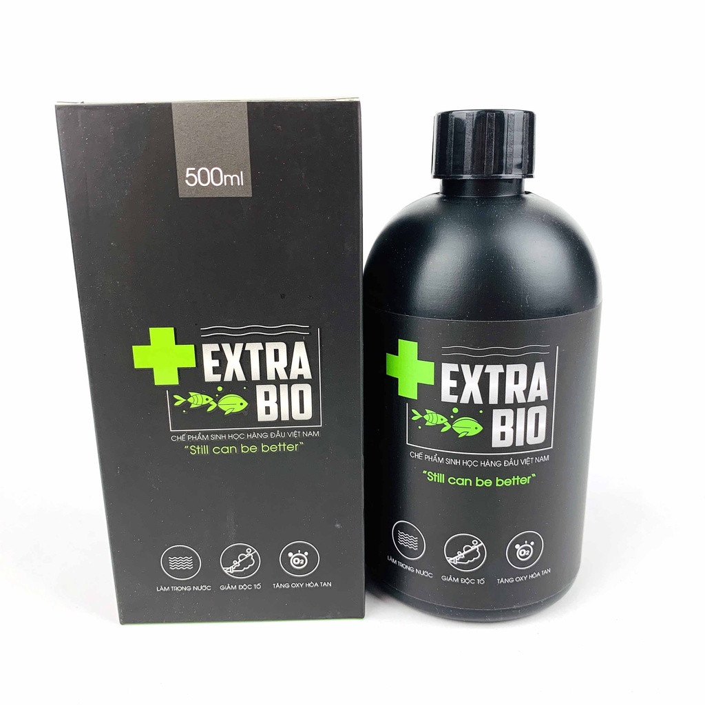 Men Vi Sinh EXTRA BIO (Dạng Nước) 100ml/125ml/250ml Cao Cấp Cho Hồ Cá, Bể Cá Cảnh, Thủy Sinh [EXTRABIO]