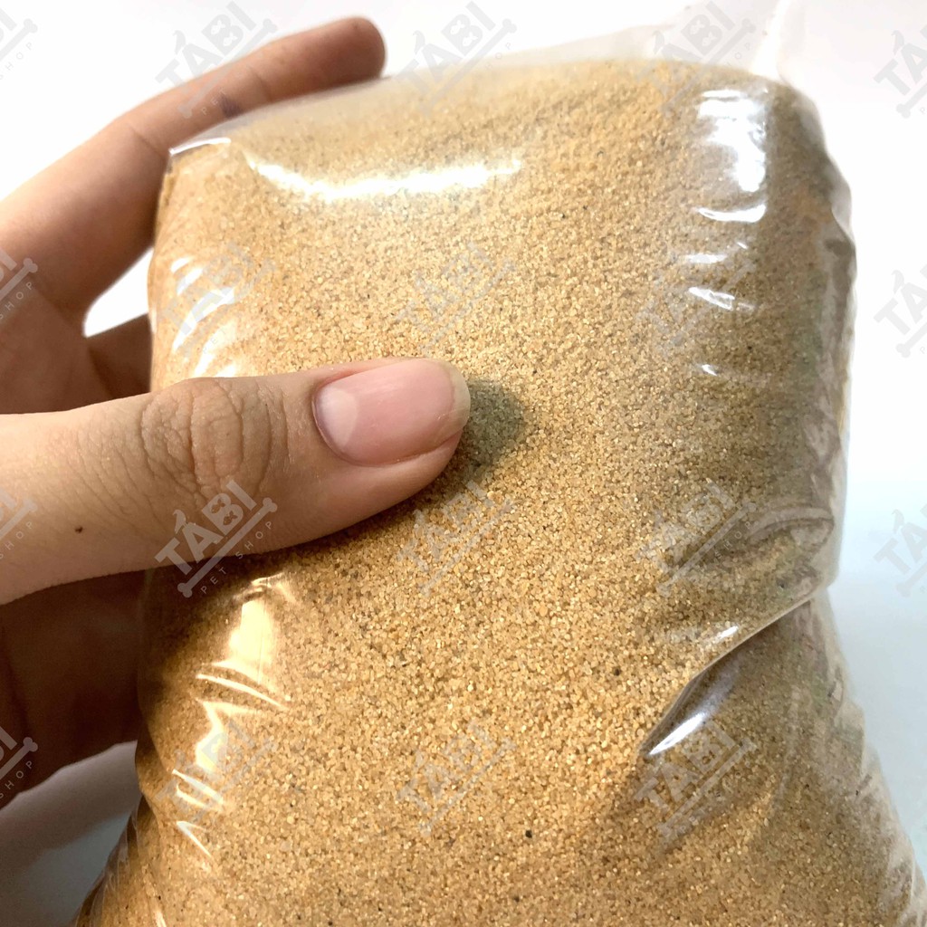 1KG Cát Nắng Vàng Hàng Loại Tốt - Cát Vàng Trang Trí Hồ Cá, Bể Cá Thuỷ Sinh [CÁT VÀNG]