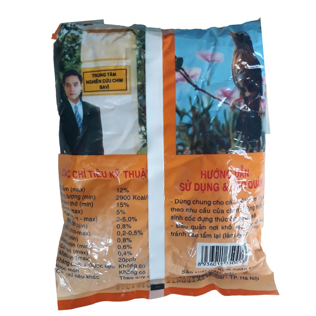 Cám Trứng Ba Vì 500g - Thức Ăn Chim