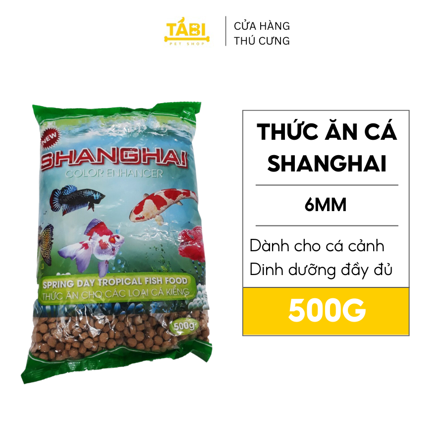 Thức Ăn Cá ShangHai Viên Nhỏ - Cám Cá Cảnh 500G [SHANGHAI NHỎ]