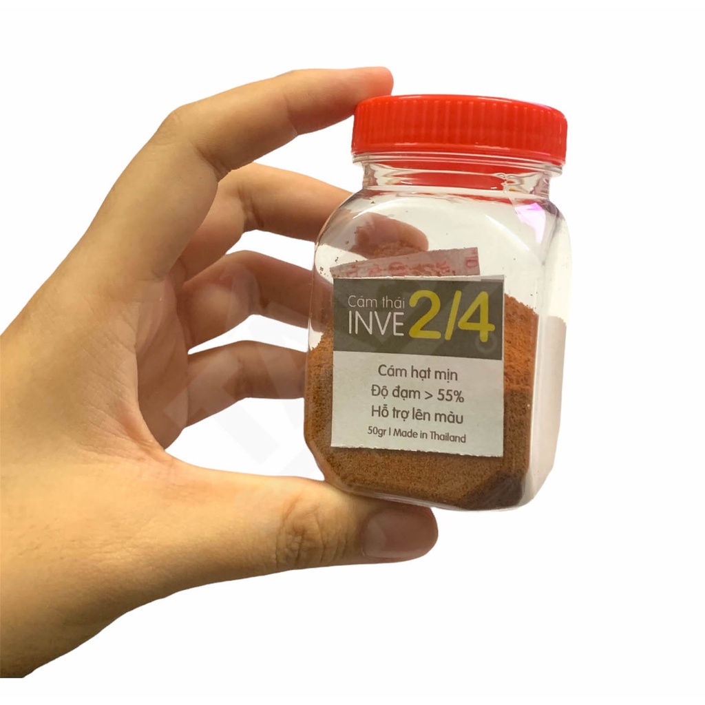 Thức Ăn Cá Cám Thái Inve 2/4 Cho Cá Beta, Guppy, Vàng… 50G