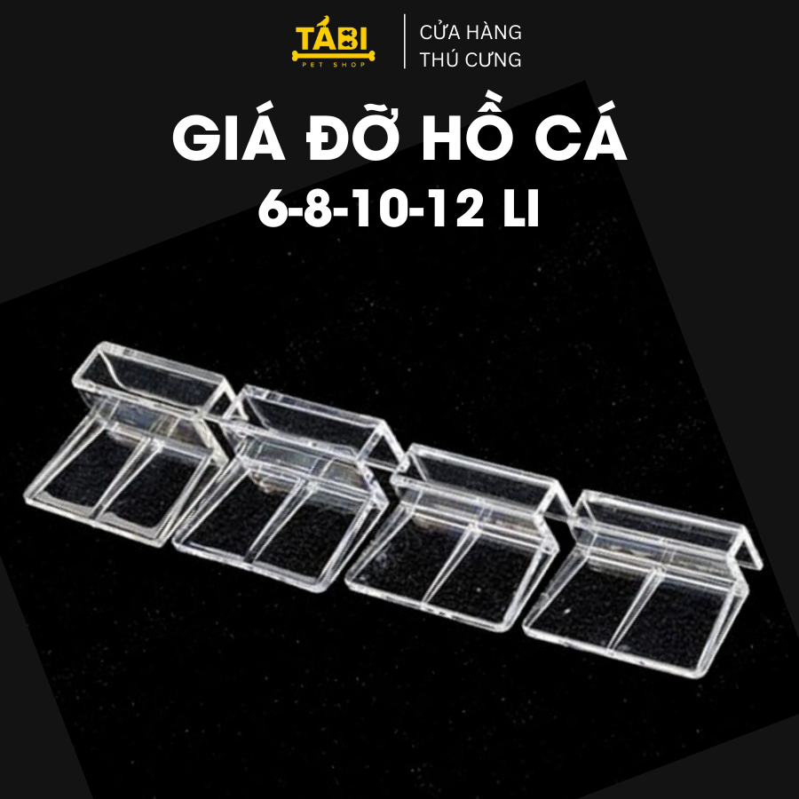 Giá Đỡ Nắp Hồ Cá, Vỉ Nhựa Bằng Nhựa Acrylic - Khung Đỡ Đa Dụng Cho Hồ Cá, Bể Cá Thuỷ Sinh