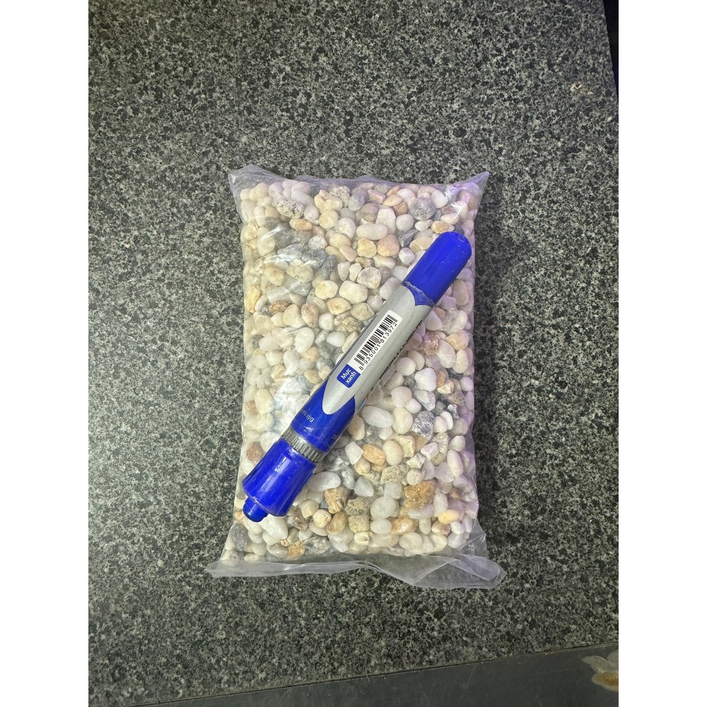 1kg Sỏi Biển Thiên Nhiên Trang Trí Hồ Cá, Lót Chậu, Sân Vườn Thủy Sinh [SỎI BIỂN]