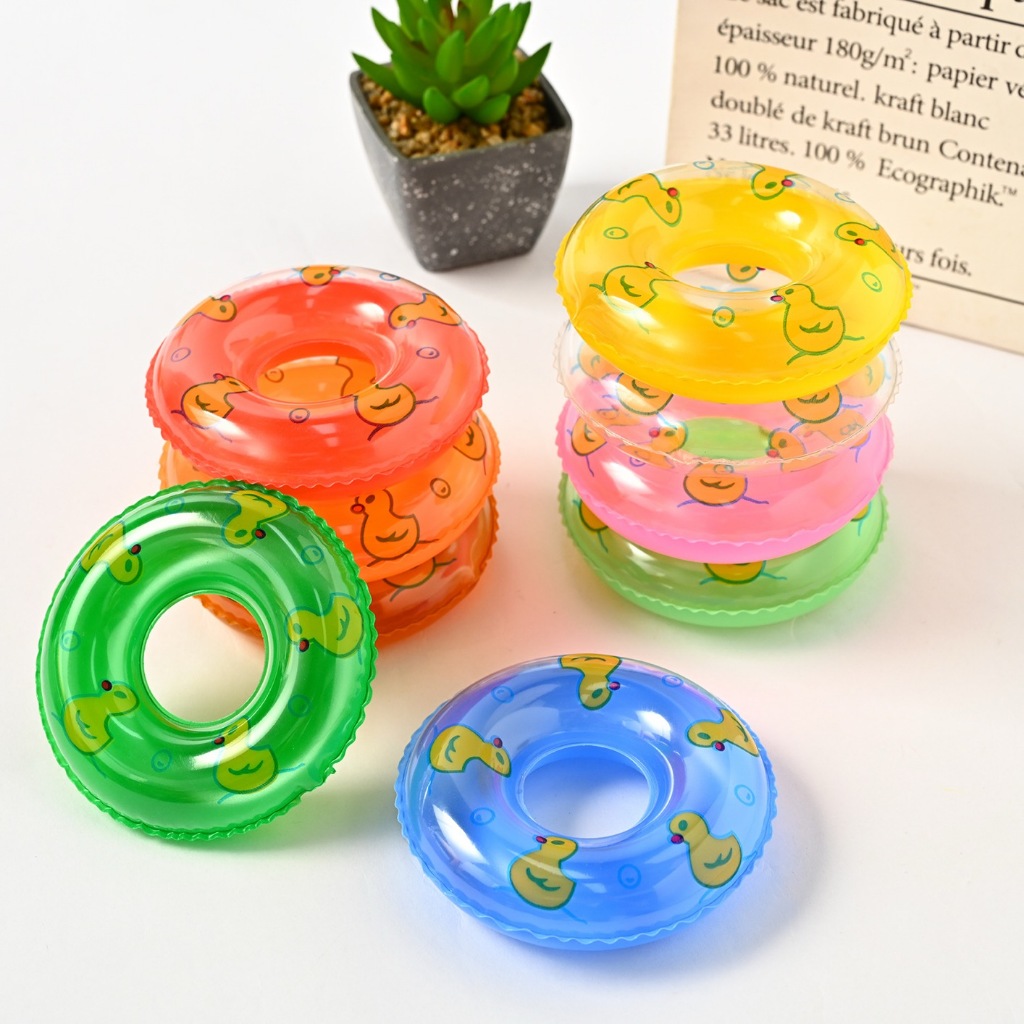 Phao Tròn Mini Thả Nổi Trên Mặt Nước Hồ Cá, Trang Trí Bể Cá Chất Liệu PVC [MÀU NGẪU NHIÊN]