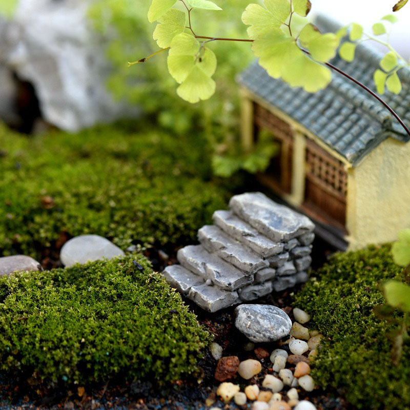 Tiểu Cảnh Cầu Thang Đá Nhỏ Mini - Trang Trí Tiểu Cảnh Chậu Cây, Cây Cảnh, Hồ Cá, Terrarium [61THANG ĐÁ]