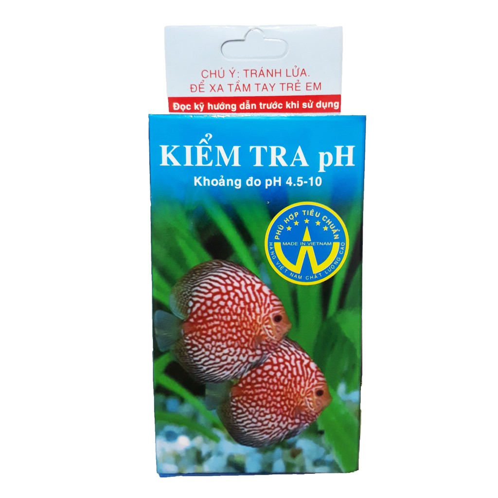 Dung Dịch Đo pH Hồ Cá - Bộ Test pH Nước Bể Cá Có Ống Nghiệm [TEST PH]