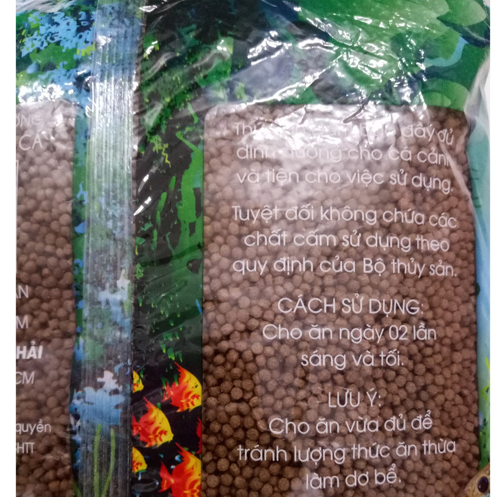Thức Ăn Cá ShangHai Viên Nhỏ - Cám Cá Cảnh 500G [SHANGHAI NHỎ]