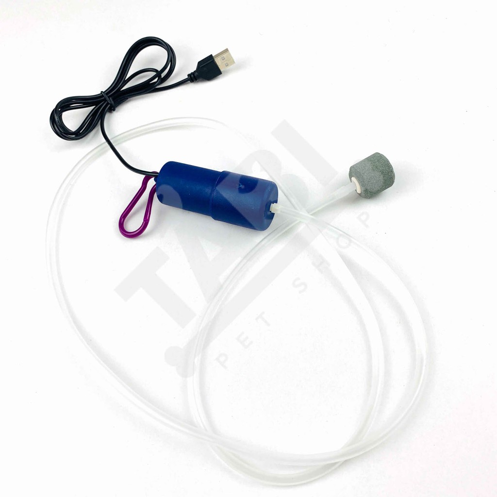 Máy Sủi Oxy Mini Kết Nối USB - Sục Khí Oxi Cho Bể Cá Cảnh Siêu Êm Và Nhẹ [SỦI USB]