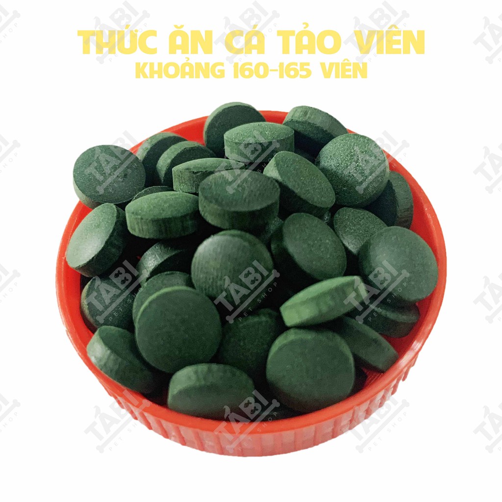 50G (~160-170 Viên)Viên Tảo Cao Cấp - Tảo Viên Thức Ăn Nuôi Artemia Cá Tép Cảnh [TẢO VIÊN]