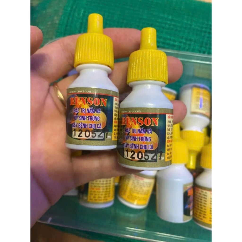 Dung Dịch Phòng Nấm Benson 60ML - Phụ Kiện Hồ Cá [BENSON]
