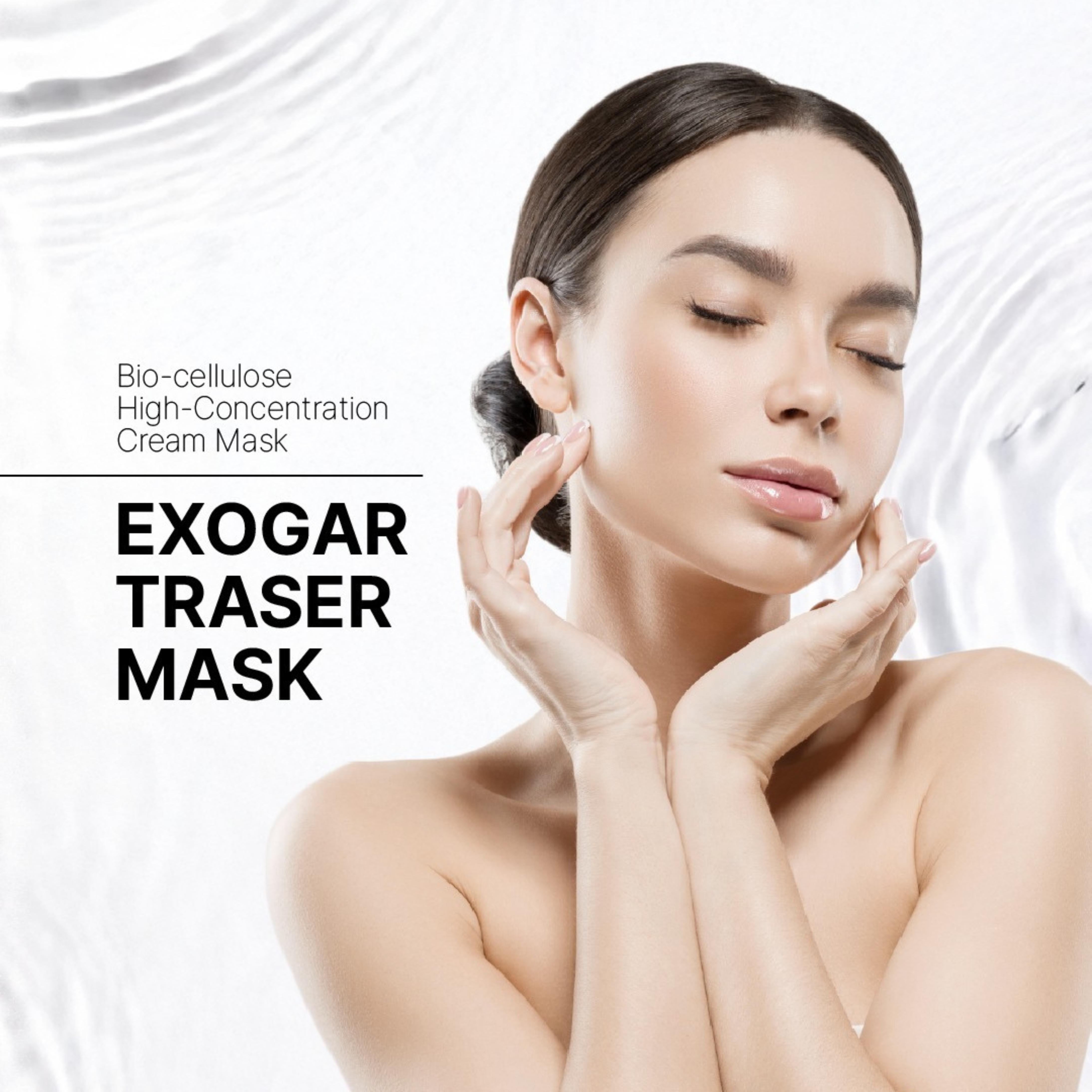 Mặt nạ tế bào gốc mô mỡ, phục hồi chuyên sâu & trẻ hóa làn da - VEMONTES EXOGAR PREMIUM TRASER MASK