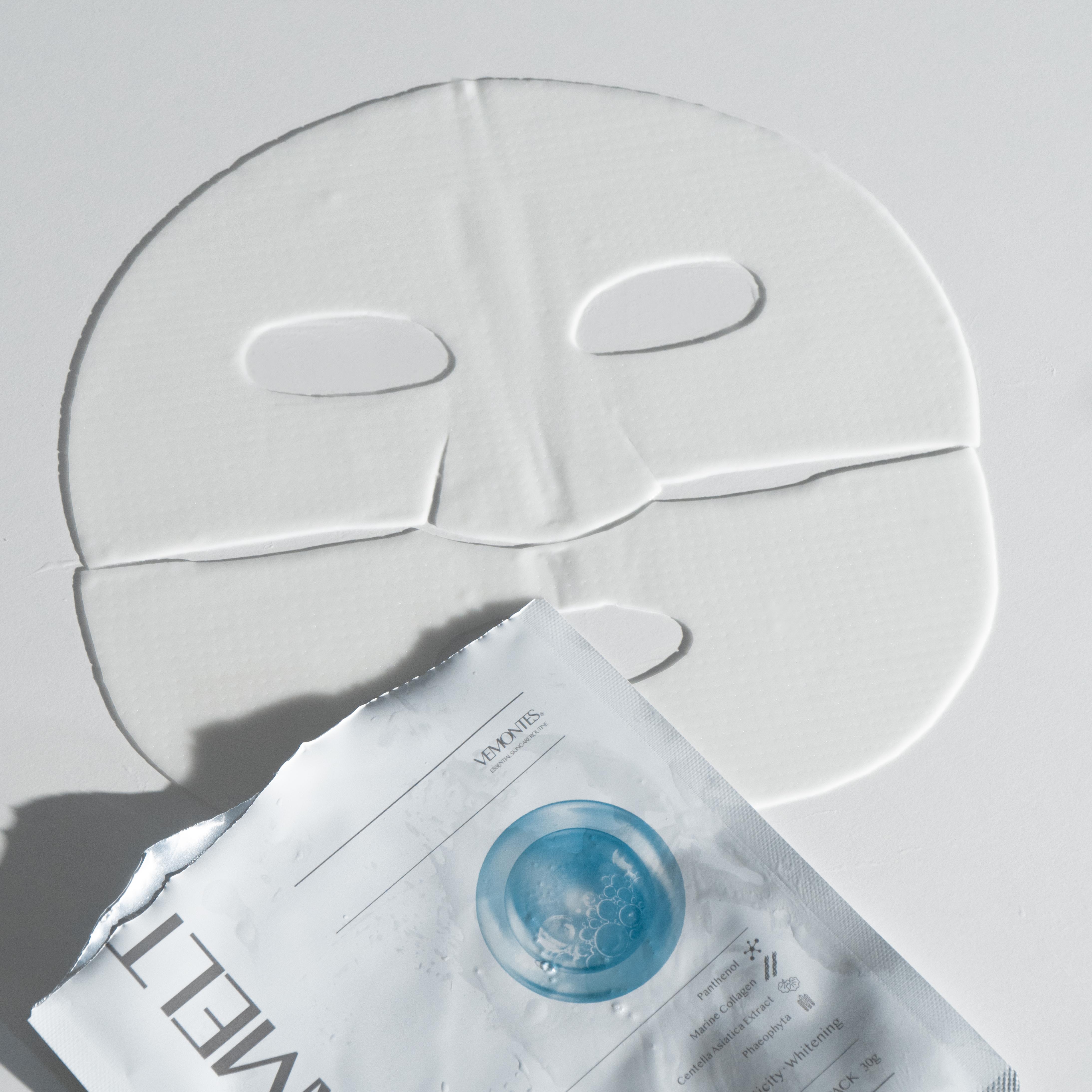Mặt nạ collagen thế hệ mới, cấp ẩm sâu & căng bóng tức thì - VEMONTES COLLAMELT MASK