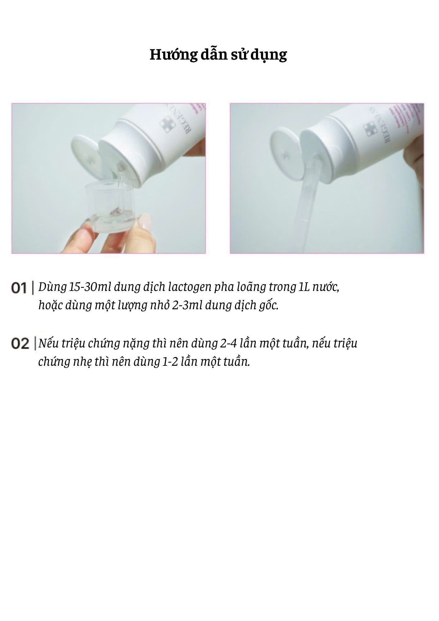 Dung dịch vệ sinh REGENESS LACTOGEN