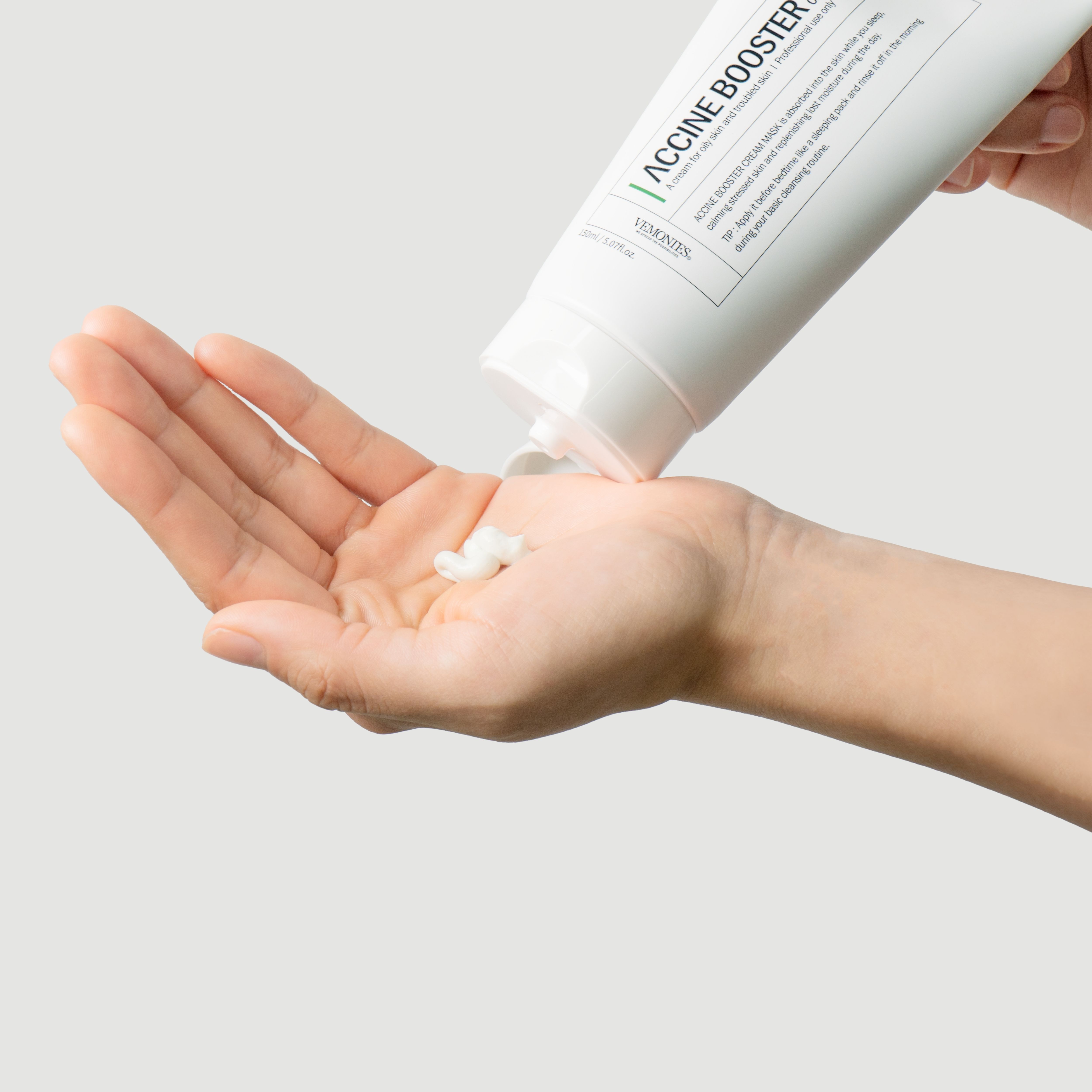 Mask Cream hỗ trợ điều trị mụn, cân bằng dầu & độ ẩm - VEMONTES AXCNE BOOSTER CREAM MASK