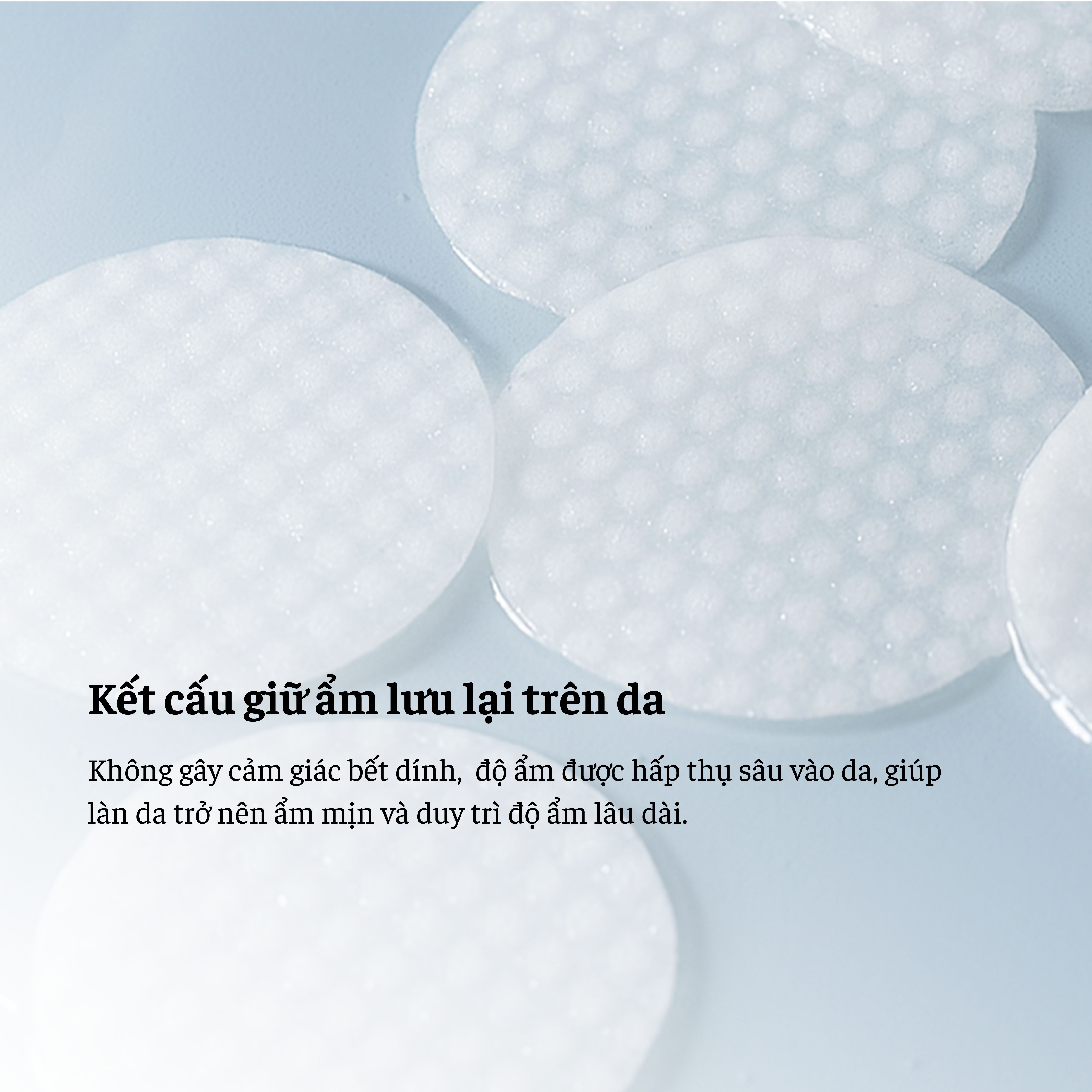 Pad dưỡng ẩm, phục hồi, tẩy da chết dịu nhẹ cho da nhạy cảm HYCCINE HYONIC FILM PAD