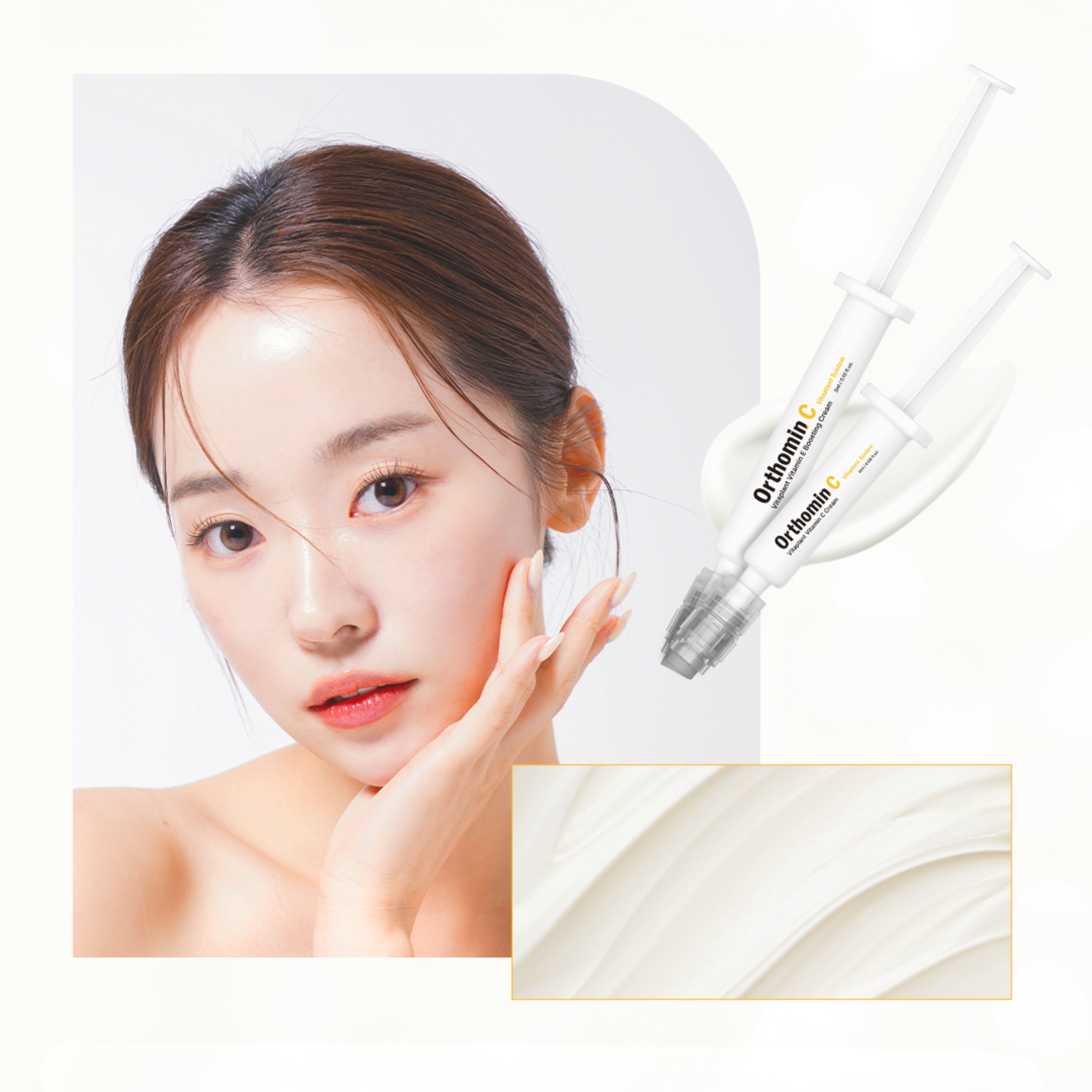 Liệu trình làm sáng da chuyên sâu và tái tạo làn da cao cấp Vitamin C 40% chuẩn spa VEMONTES ORTHOMIN C VITAPLANT KIT